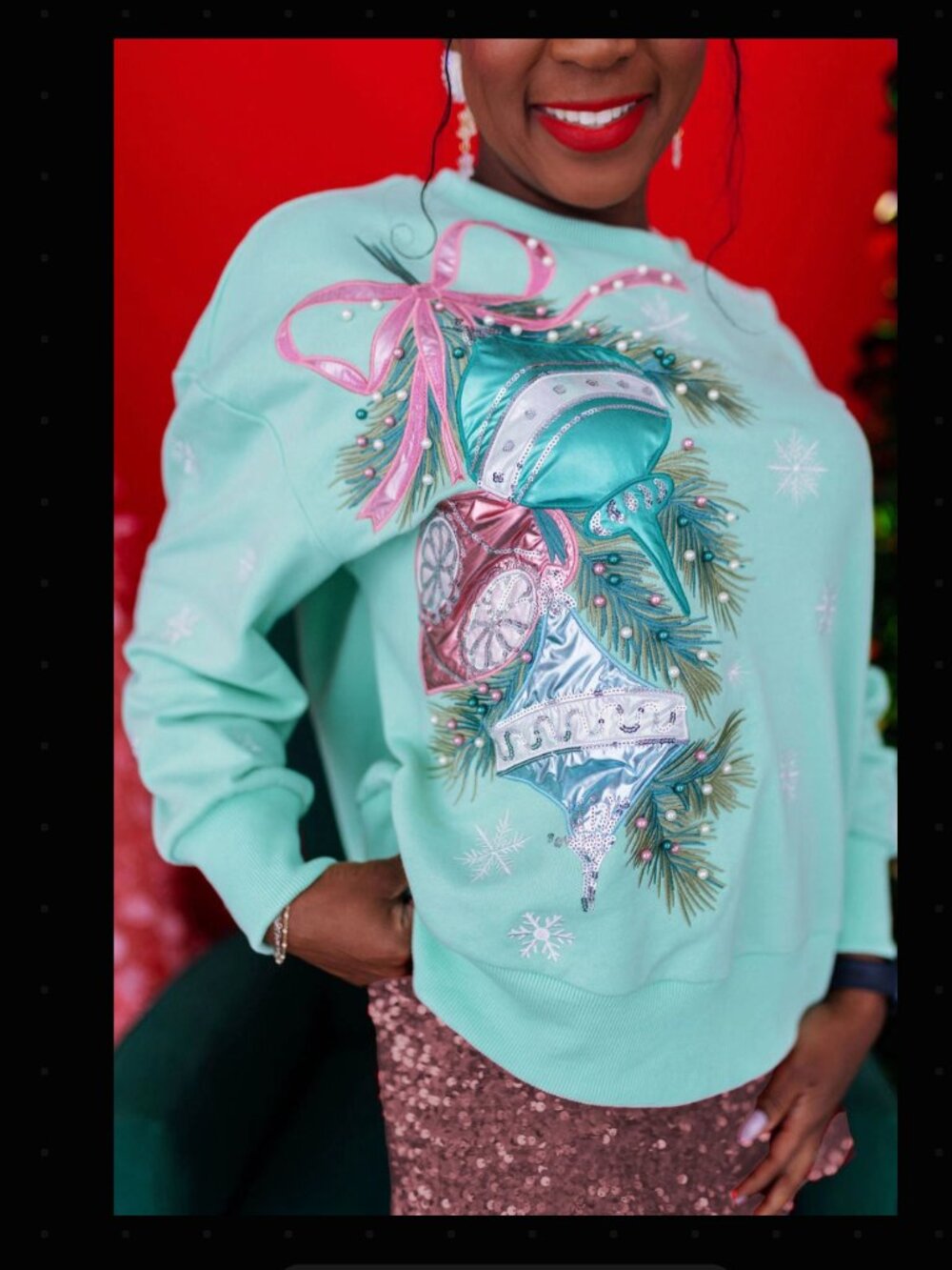 Vintage Ornaments Sweatshirt